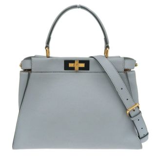 フェンディ(FENDI)のフェンディ ピーカブー 2WAY  レザー  ゴールド金具 8BN290(ハンドバッグ)