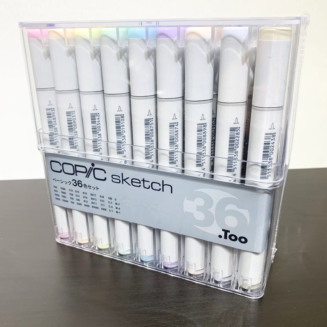 新品未使用copic sketch Basic 36色, プラケースなし