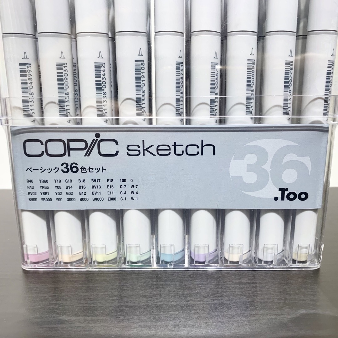 新品未使用copic sketch Basic 36色, プラケースなし