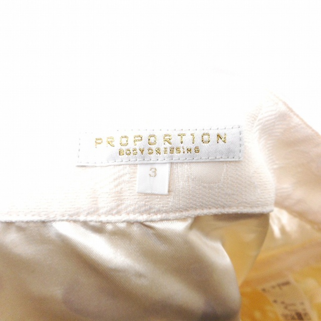 PROPORTION BODY DRESSING(プロポーションボディドレッシング)のプロポーション ボディドレッシング スカート フレア ロング 花 サイドジップ レディースのスカート(ロングスカート)の商品写真