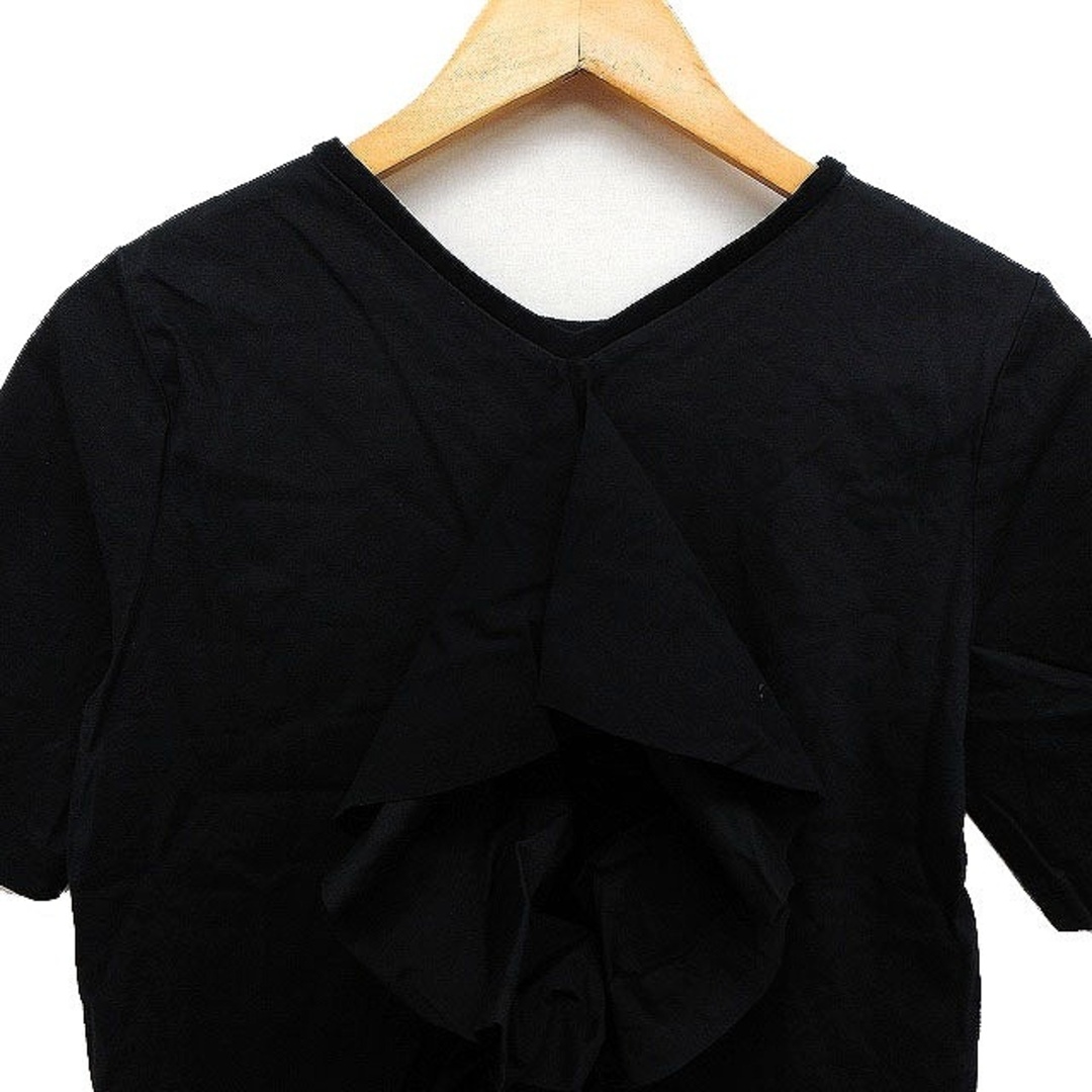 LE CIEL BLEU(ルシェルブルー)のルシェルブルー LE CIEL BLEU 無地 カットソー Tシャツ 丸首 半袖 レディースのトップス(シャツ/ブラウス(半袖/袖なし))の商品写真