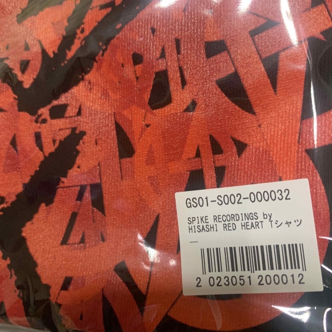 新品未使用未開封GLAY G4 Space限定 HISASHI RED Tシャツ