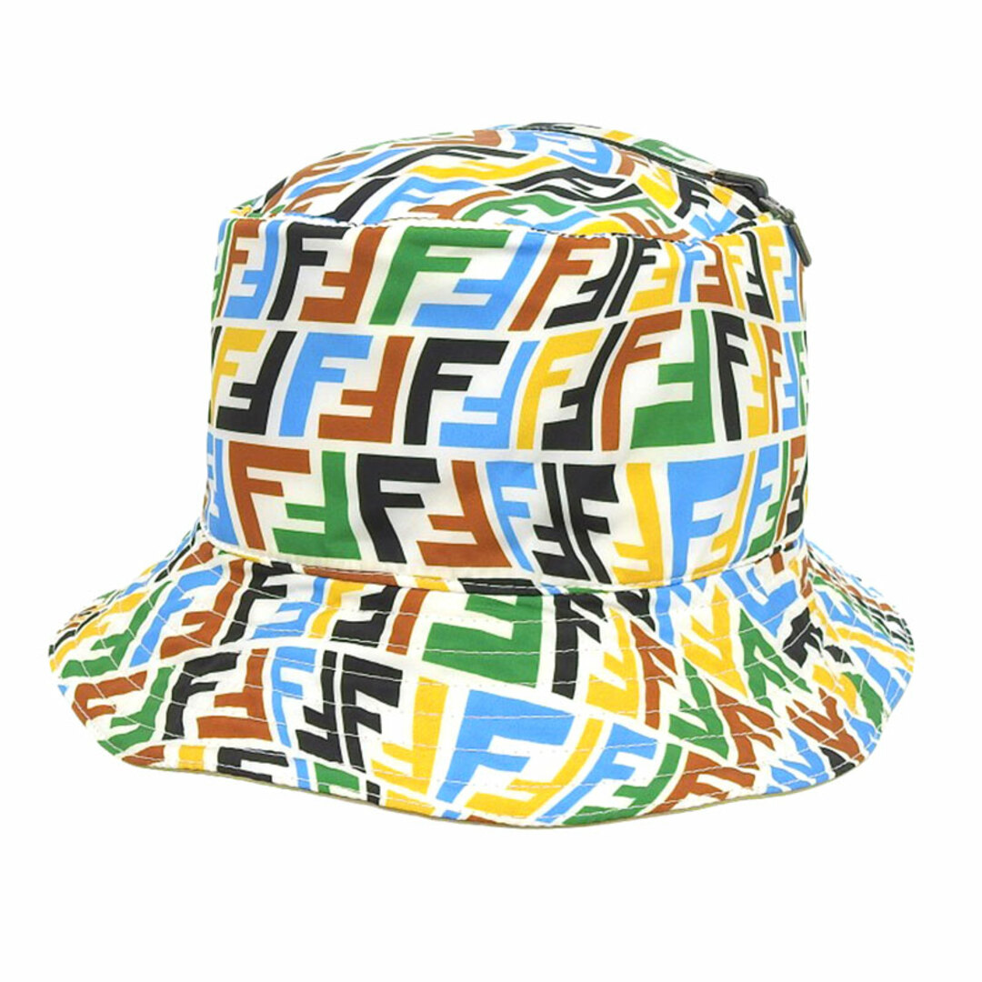 FENDI(フェンディ)のフェンディ 帽子 バケットハット リバーシブル ナイロン  FXQ110 レディースの帽子(ハット)の商品写真