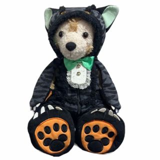 ダッフィー(ダッフィー)のダッフィー ぬいぐるみ Sサイズ ハロウィン コスチューム 猫 セット(キャラクターグッズ)