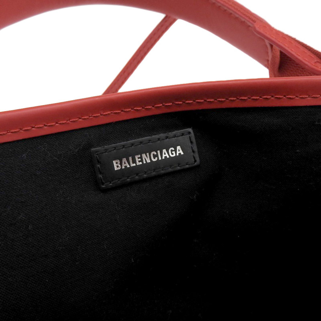 BALENCIAGA BAG(バレンシアガバッグ)のバレンシアガ  ネイビーカバスXS 2WAY キャンバス レザー  390346 レディースのバッグ(ハンドバッグ)の商品写真