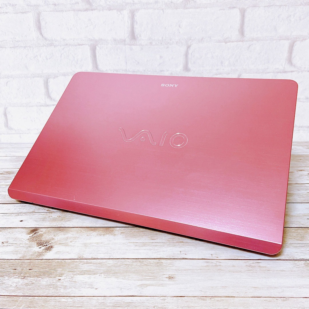 VAIO - 激レア✨ピンクVAIO☘大容量‼カメラ付で事務作業に✨薄型ノート ...