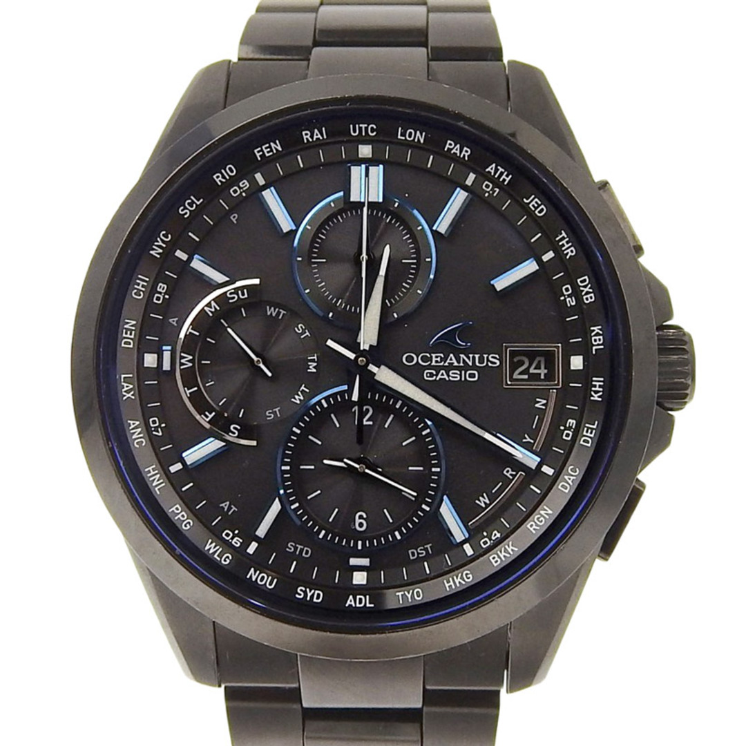 【極美品】箱・取説付　レディース　CASIO OCEANUS カシオ　オシアナス風防汚れや傷ありません