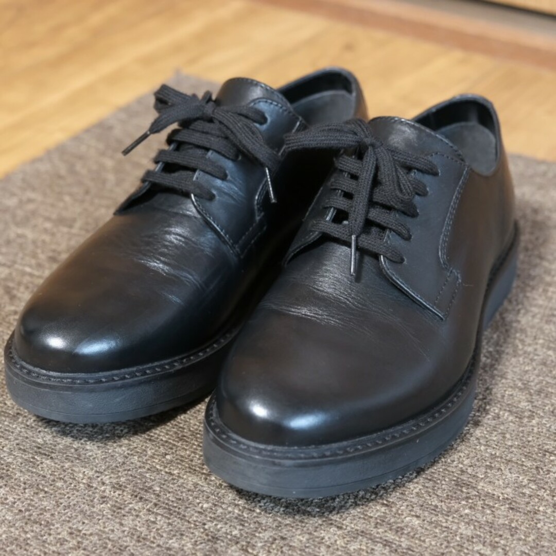 GU - GU リアルレザーポストマンシューズ 25cm 中古品の通販 by GU - GU リアルレザーポストマンシューズ 25cm 中古品の通販 by
