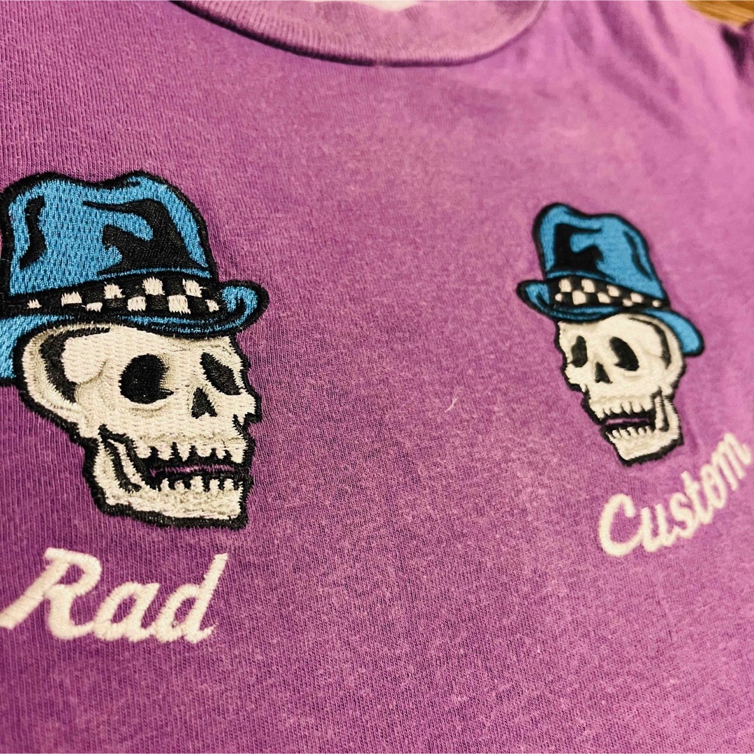 RAD CUSTOM - ラッド カスタム 110cm 半袖 Tシャツ 刺繍の通販 by ハニ ...