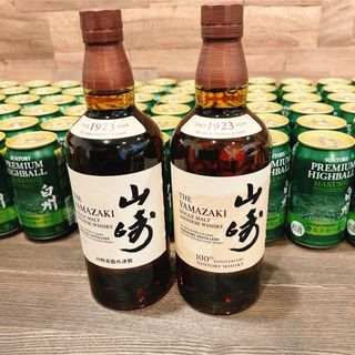 サントリー(サントリー)のサントリー 山崎 NV 700ml 2本セット(ウイスキー)