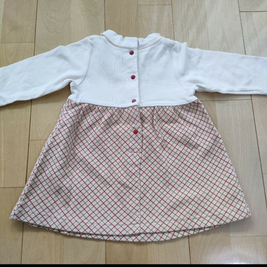 familiar(ファミリア)の専用★ファミリア　ワンピース　70 キッズ/ベビー/マタニティのベビー服(~85cm)(ワンピース)の商品写真