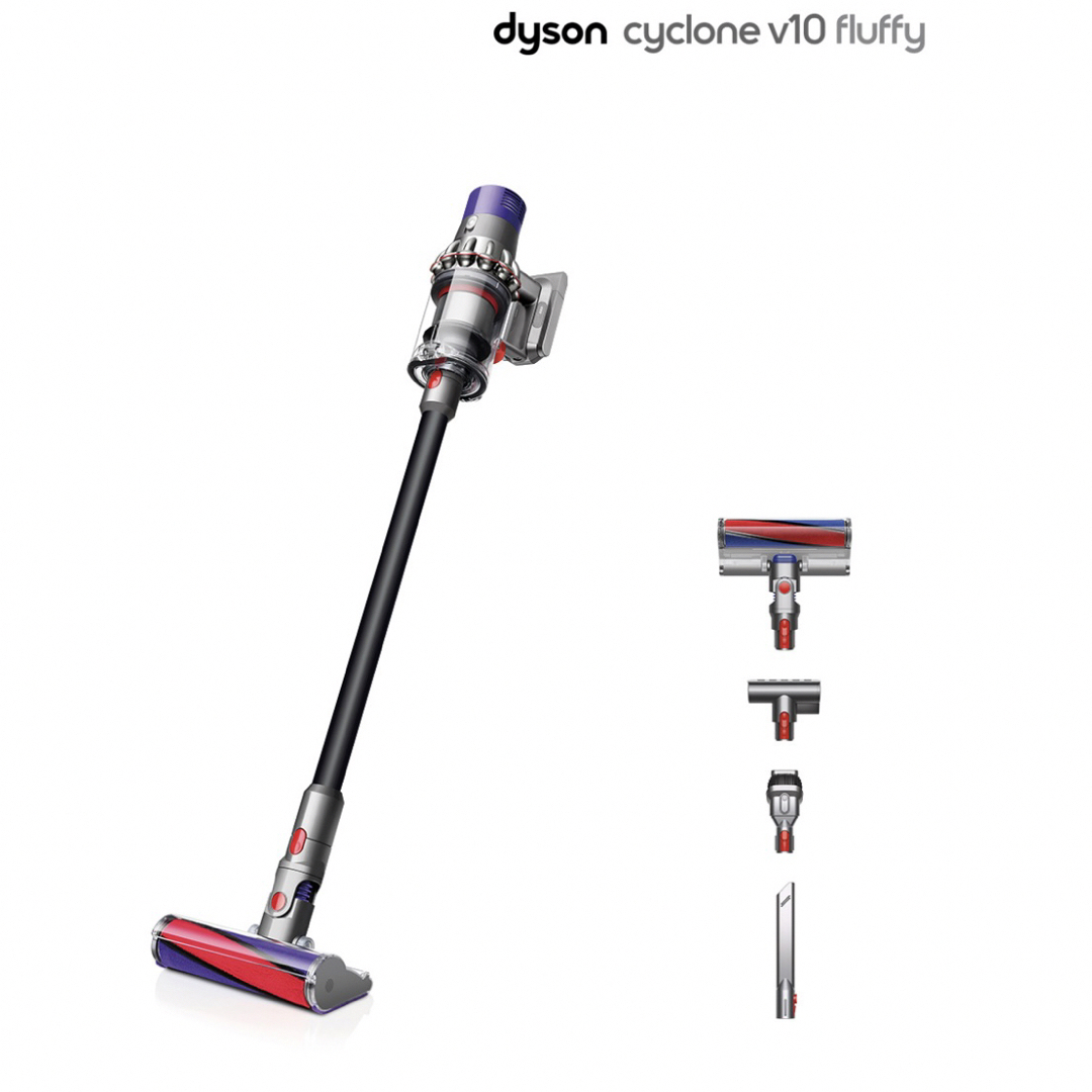 Dyson Cyclone V10 Fluffy Black FF LF BK