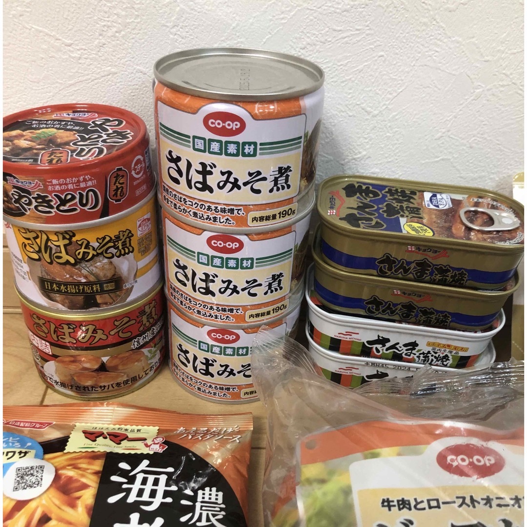 ははまる様専用　　非常食　常備食　缶詰　災害　保存食　レトルト　食品 食品/飲料/酒の加工食品(レトルト食品)の商品写真