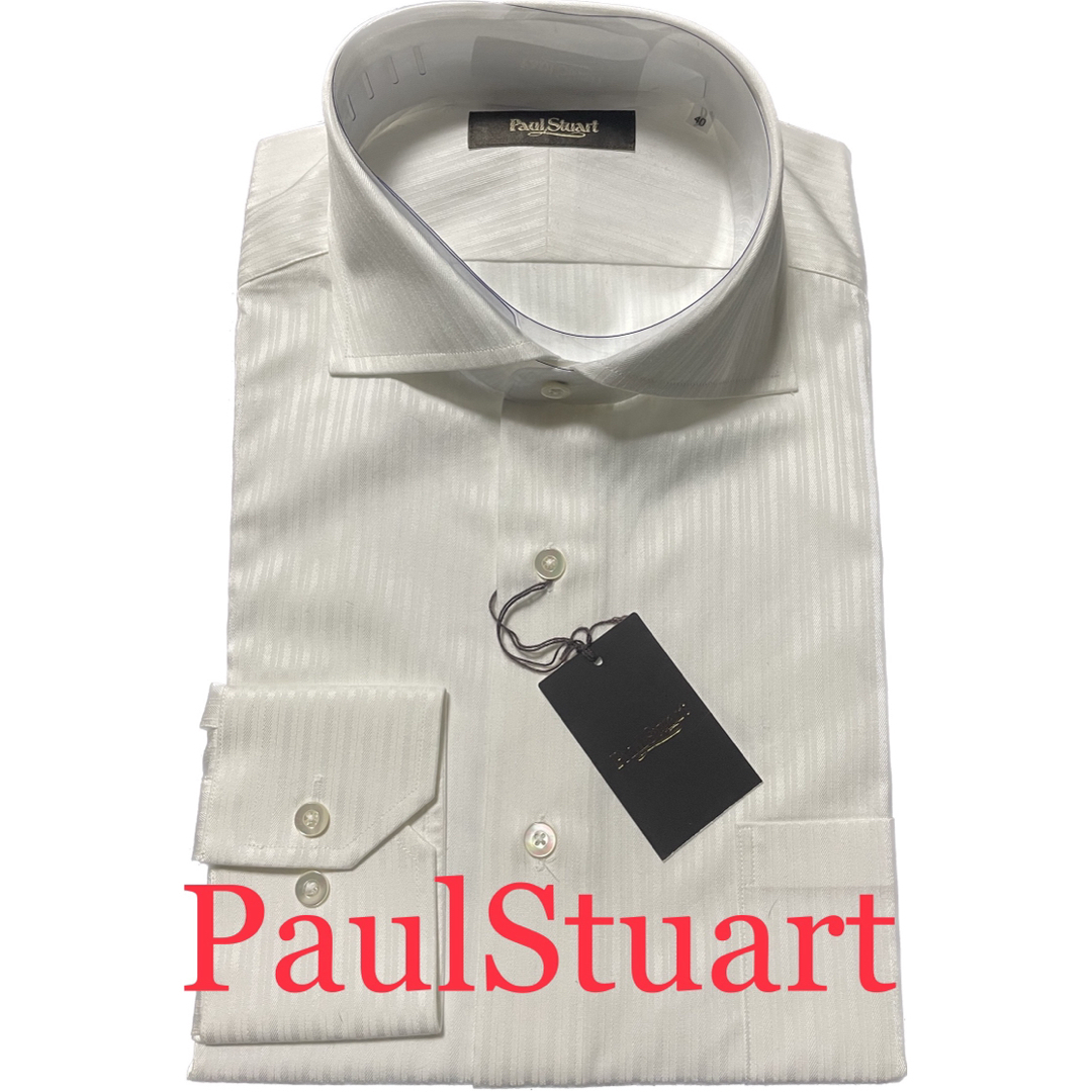 Paul Stuart(ポールスチュアート)のPaulStuart  ポールスチュアート　長袖シャツ　40-84 ① メンズのトップス(シャツ)の商品写真