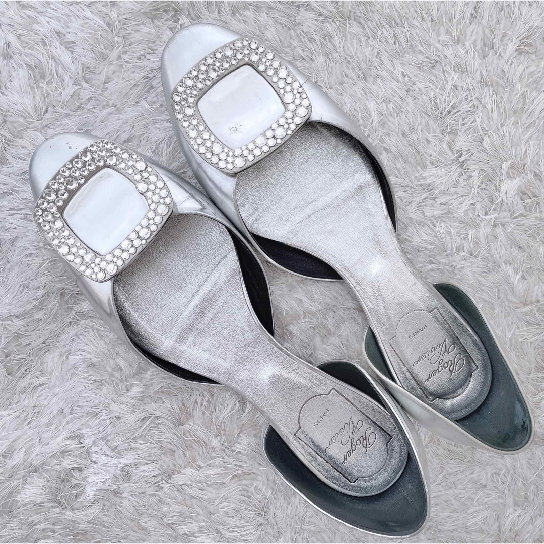 ロジェヴィヴィエ roger Vivier ヒール パンプス フラットシューズ