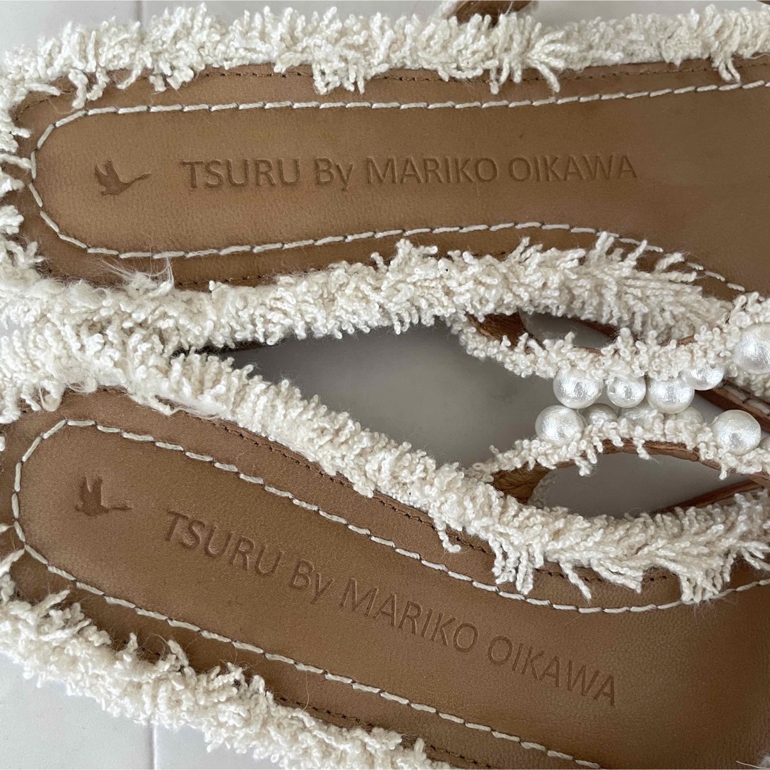 TSURU by Mariko Oikawa(ツルバイマリコオイカワ)のtsuru by mariko oikawaツルバイマリコオイカワ  サンダル レディースの靴/シューズ(サンダル)の商品写真