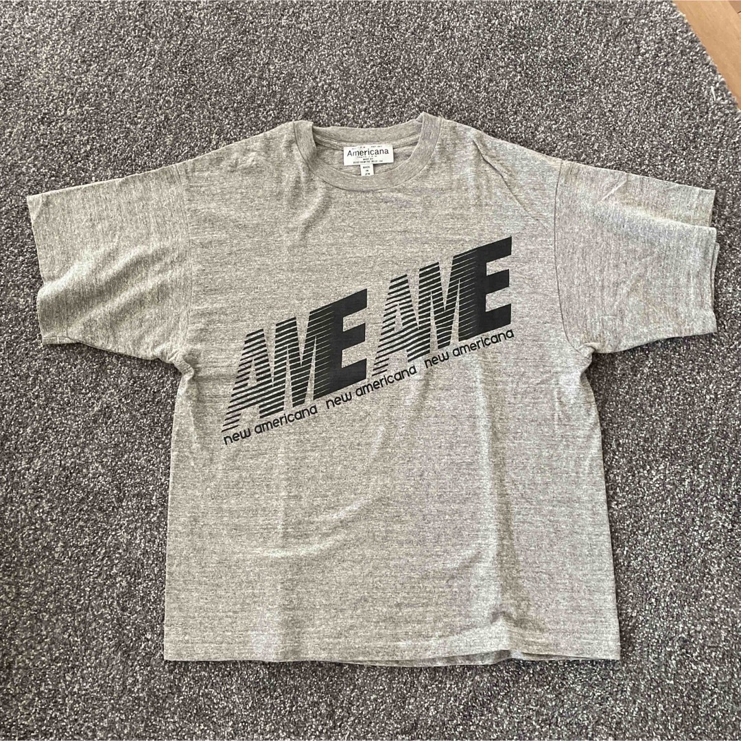 アメリカーナ Tシャツ グレー - Tシャツ(半袖/袖なし)