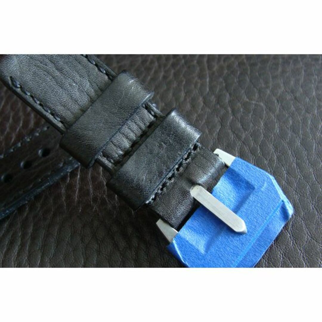 PANERAI(パネライ)のADEEO PANERAI 専用 24mm 生前本物 尾錠付 ベルト ストラップ メンズの時計(レザーベルト)の商品写真