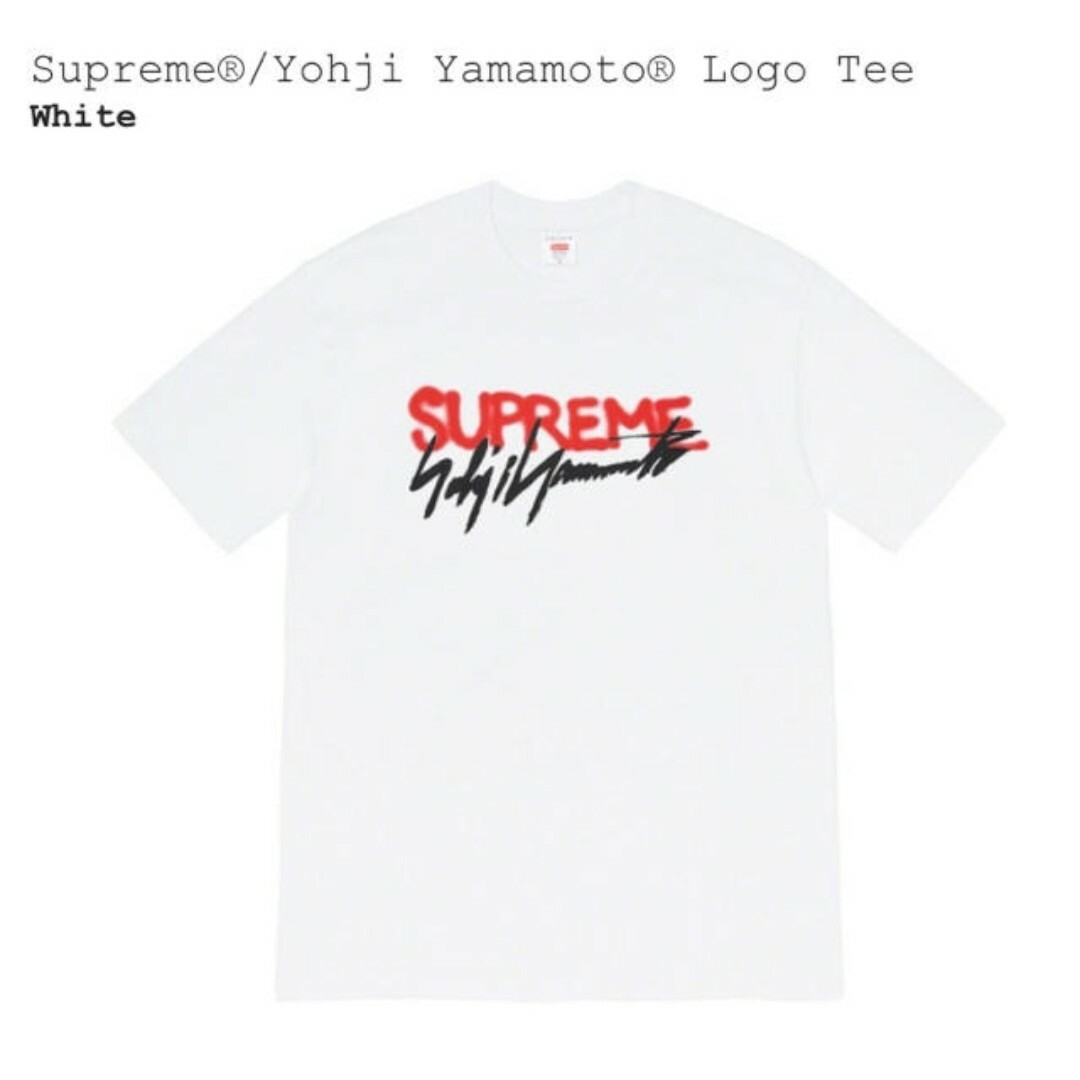 登坂着☆Supreme×Yohji Yamamoto★Logo TeeヨウジM