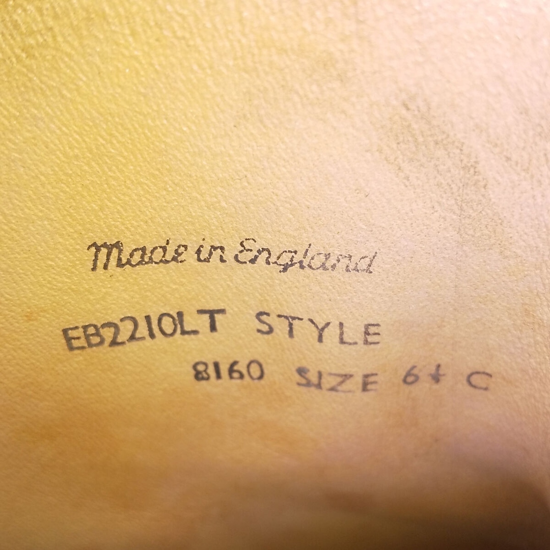 古着 マルボロ Marlboro ジョッキー乗馬ブーツ 英国製 UK6C レディース24.5cm /saa008978 レディースの靴/シューズ(ブーツ)の商品写真
