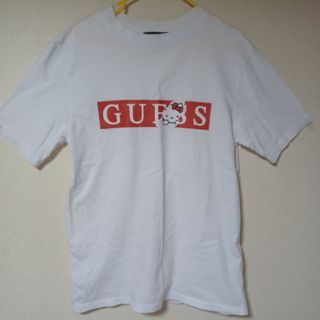 ゲス(GUESS)のキティ ゲス ロゴ 半袖 Tシャツ(Tシャツ/カットソー(半袖/袖なし))