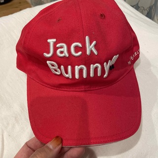 ジャックバニー(JACK BUNNY!!)のジャックバニー　ゴルフキャップ(ウエア)