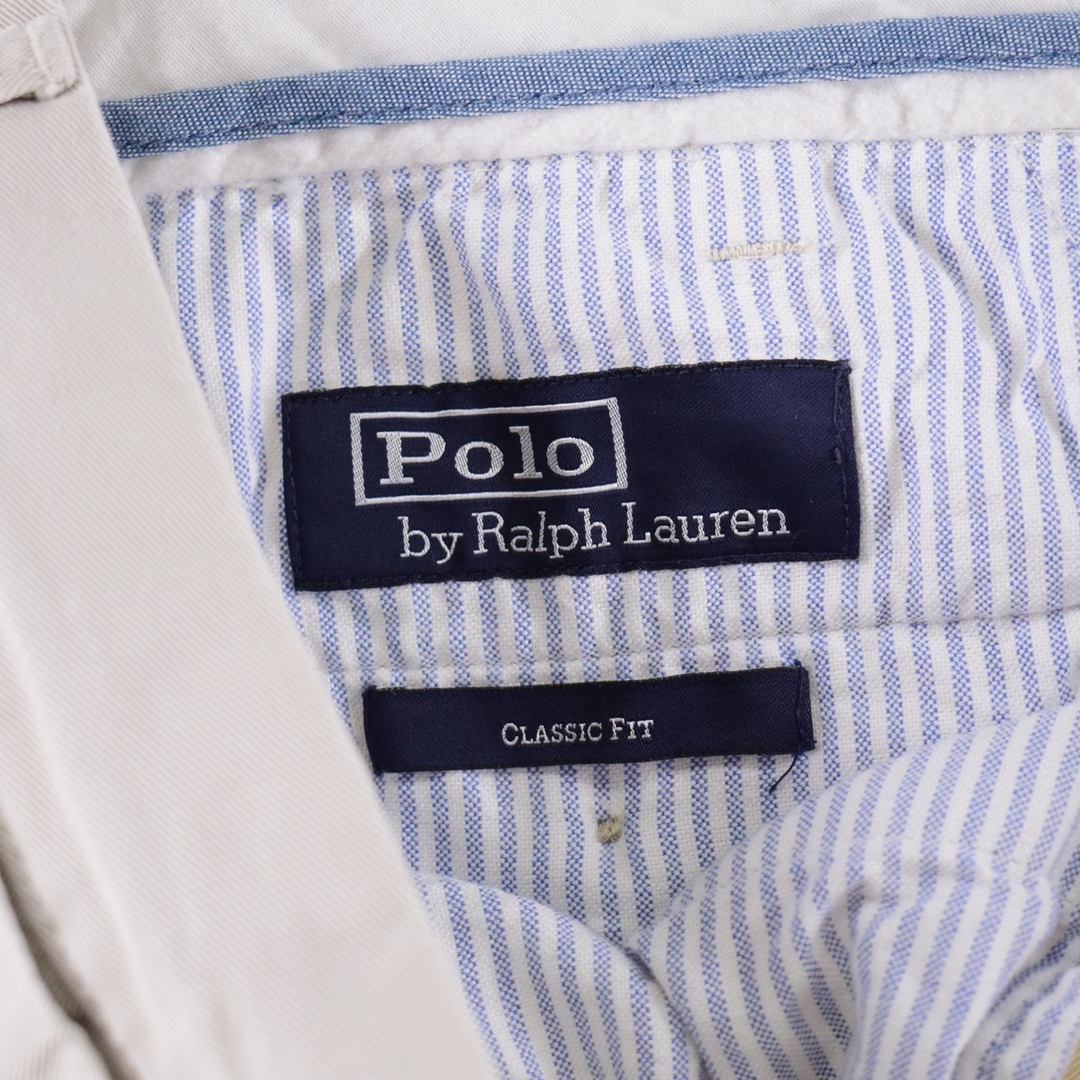 Ralph Lauren(ラルフローレン)の古着 ラルフローレン Ralph Lauren POLO by Ralph Lauren CLASSIC FIT チノパンツ メンズw35 /eaa342762 メンズのパンツ(チノパン)の商品写真