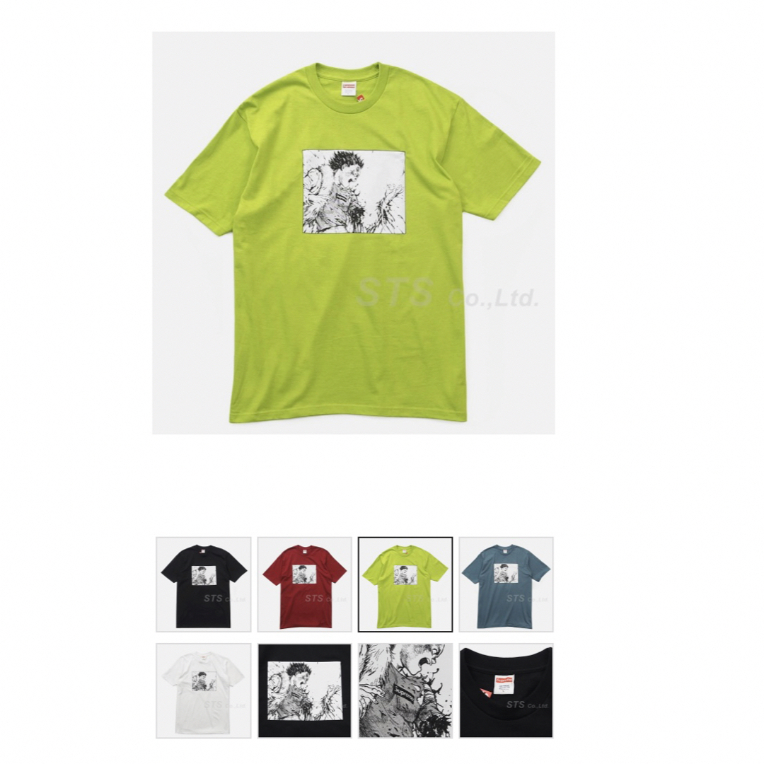 【超激レア】Supreme AKIRA Tシャツ　コラボ　即完売　入手困難　L