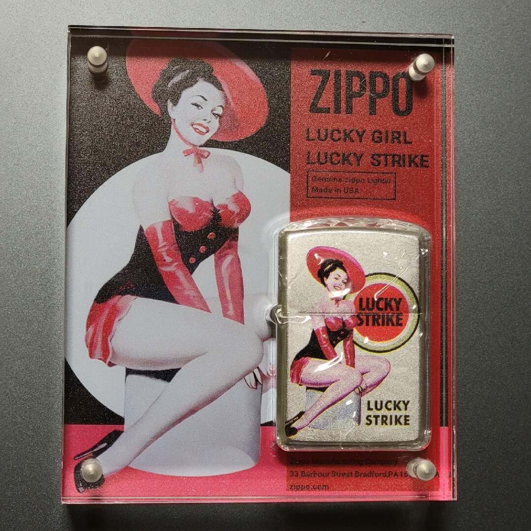 新品未使用　ジッポ　ラッキーストライク　zippo