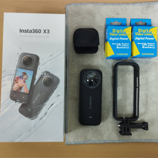 insta360 - 美品 Insta360 X3 カメラ セットアクションカメラ 付属品 ...