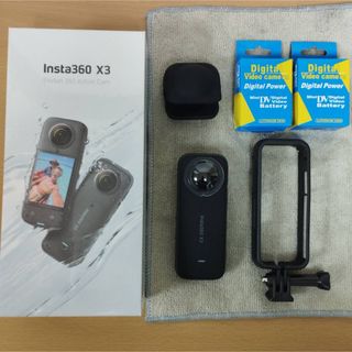 insta360 - 美品 Insta360 X3 カメラ セットアクションカメラ 付属品 ...