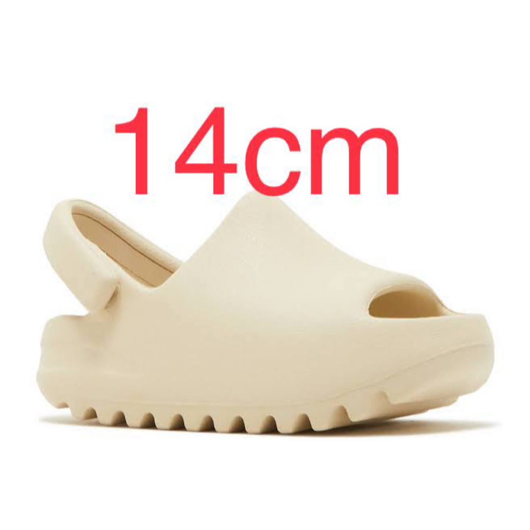 YEEZY（adidas）(イージー)のadidas INFANT YEEZY Slide Bone アディダス14cm キッズ/ベビー/マタニティのキッズ靴/シューズ(15cm~)(サンダル)の商品写真