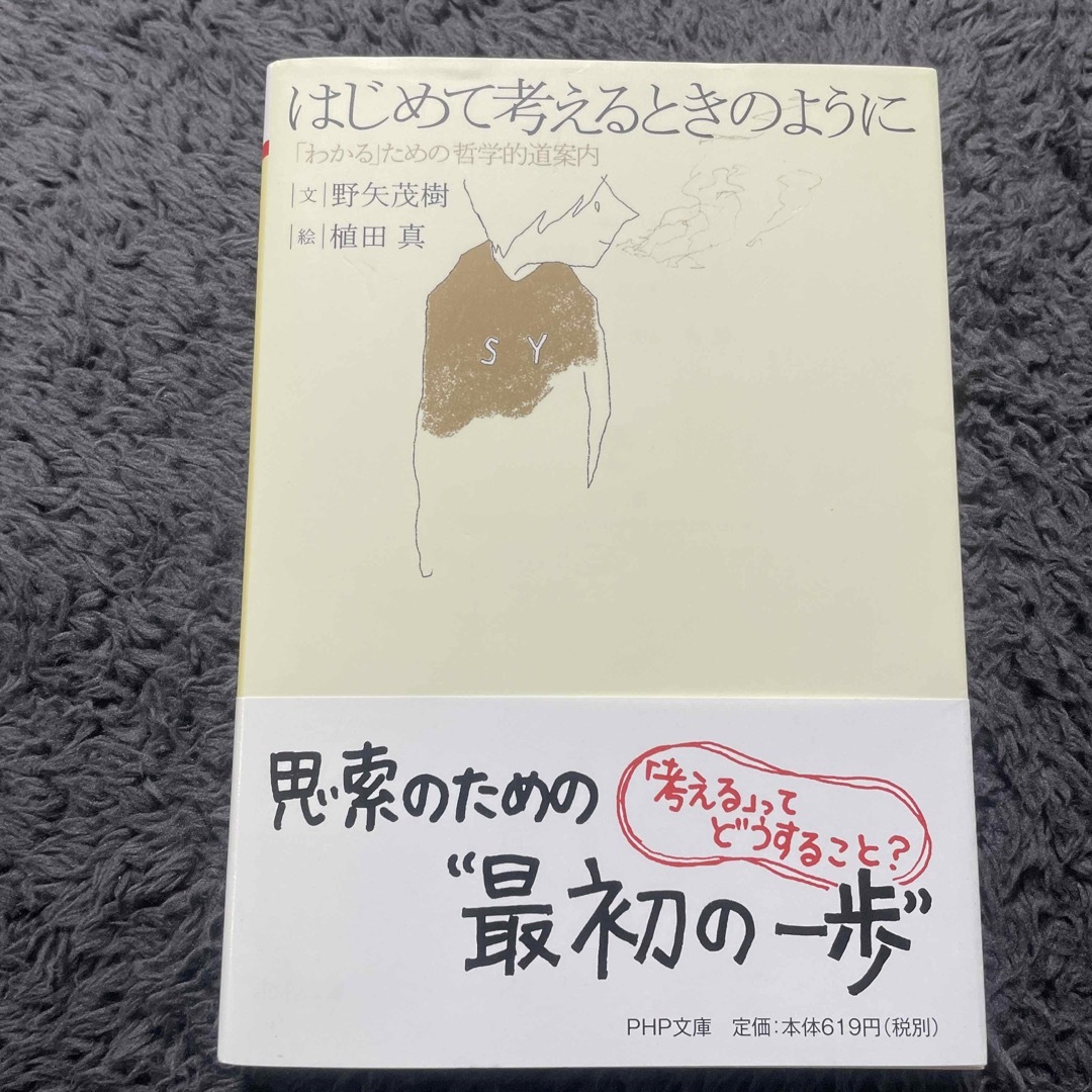 【期間限定出品】　はじめて考えるときのように 「わかる」ための哲学的道案内 エンタメ/ホビーの本(その他)の商品写真