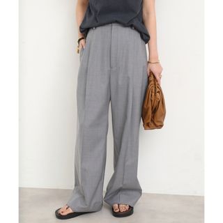 Deuxieme Classe WOOL TRO タックパンツ 34