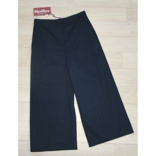 Max Mara - マックスマーラ ワイドクロップドパンツ キャメルの通販 by
