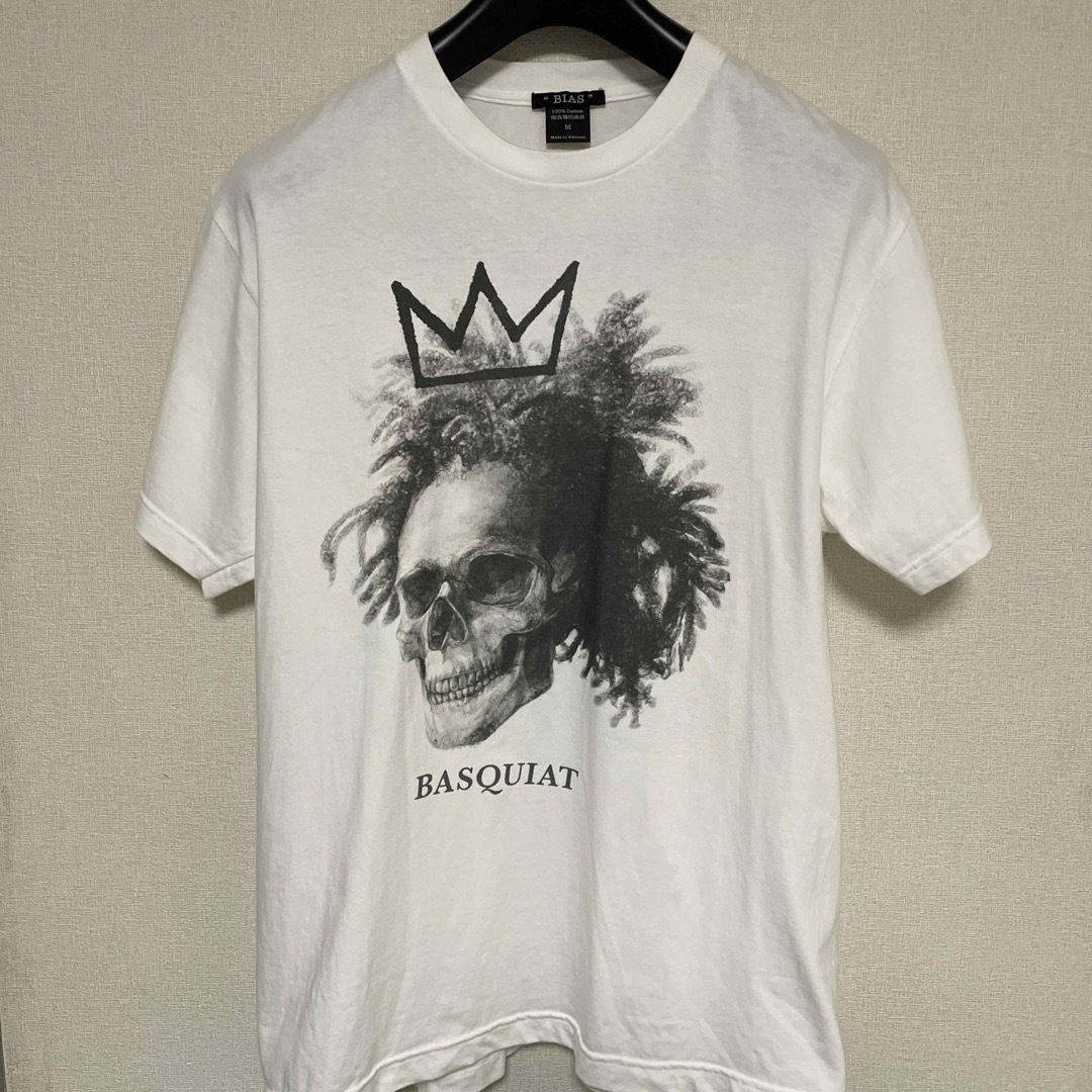 BIAS(バイアス)のBIAS バイアス DEAD MAN ビッグシルエットTシャツ BASQUIAT メンズのトップス(Tシャツ/カットソー(半袖/袖なし))の商品写真