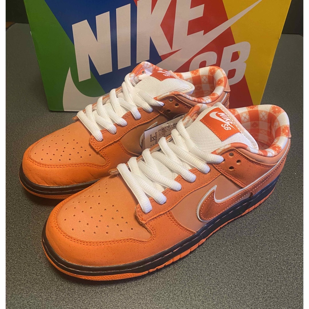 Concepts×Nike SB Dunk Low Orange Lobster