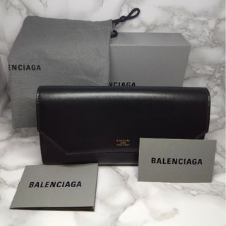 バレンシアガ(Balenciaga)の□極美品□バレンシアガ エンベロープ スリム コンチネンタルウォレット(財布)