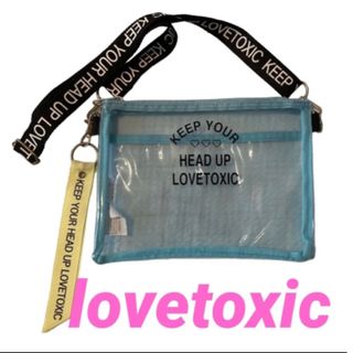 lovetoxic - ラブトキシック  ショルダーバッグ　lovetoxic クリアバック　ニコプチ