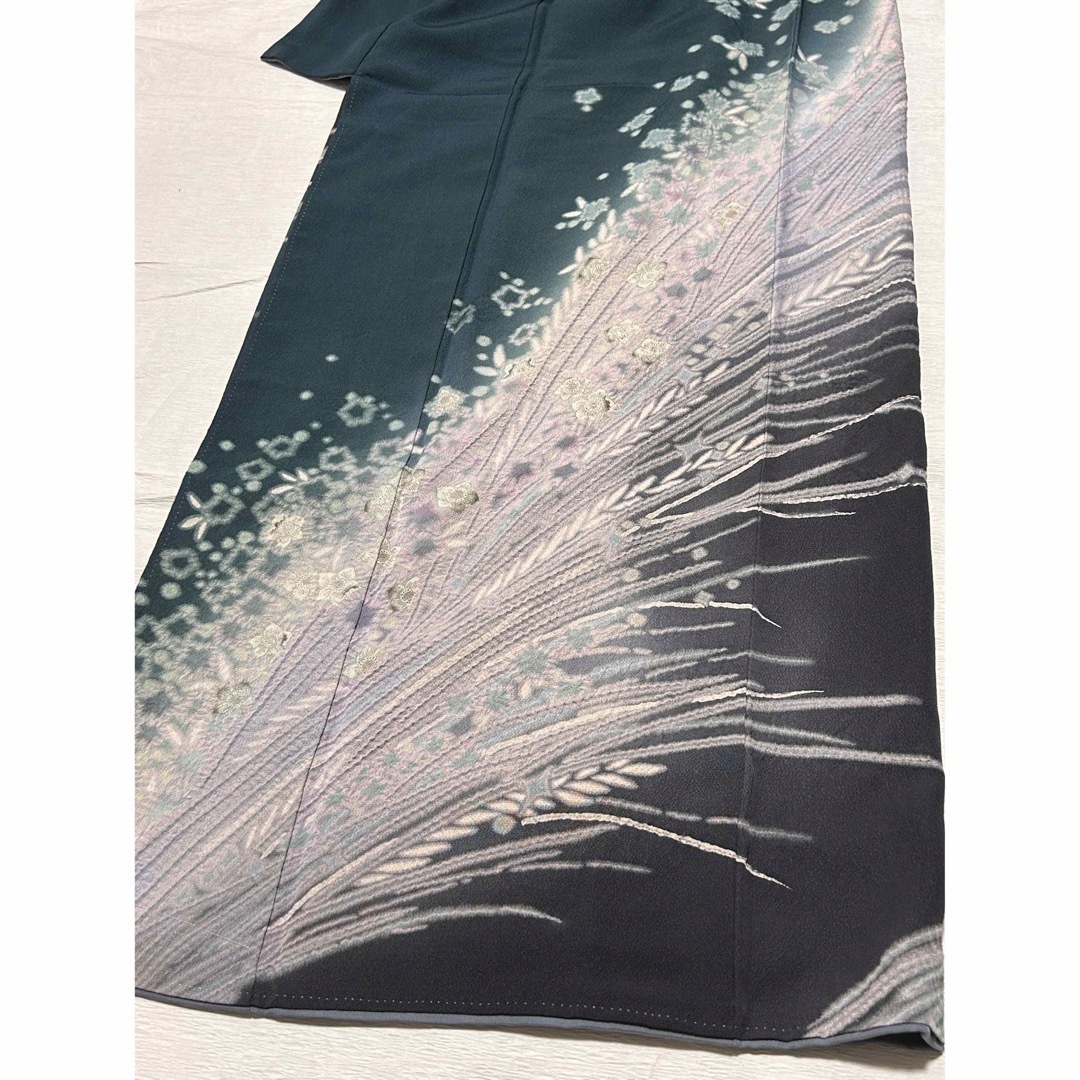 逸品 【未使用 滝泰 森志湖作 辻が花 絞り おぼろ染 襲絞り 逸品 【未使用 滝泰 森志湖作 辻が花 絞り おぼろ染 襲絞り