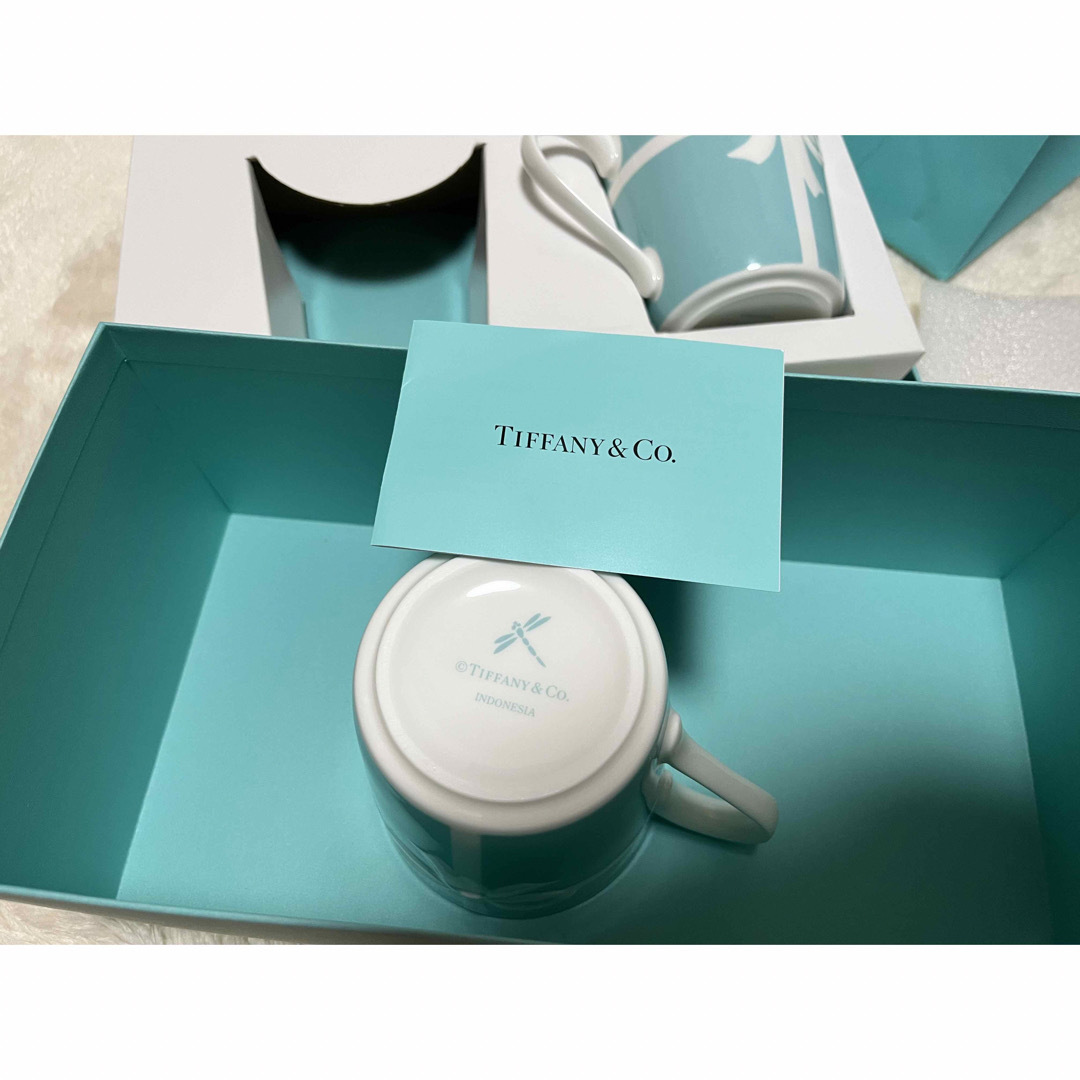 Tiffany & Co.(ティファニー)のTIFFANY&CO.  ティファニー　ペアマグカップ インテリア/住まい/日用品のキッチン/食器(グラス/カップ)の商品写真