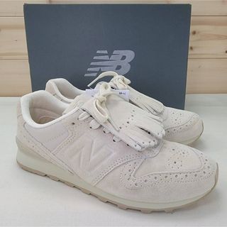 ニューバランス WL996PRA タッセル スエードオフホワイト 22.5