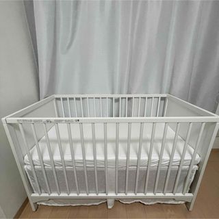 ○IKEA ベビーベッド 4点セット | vrealitybolivia.com