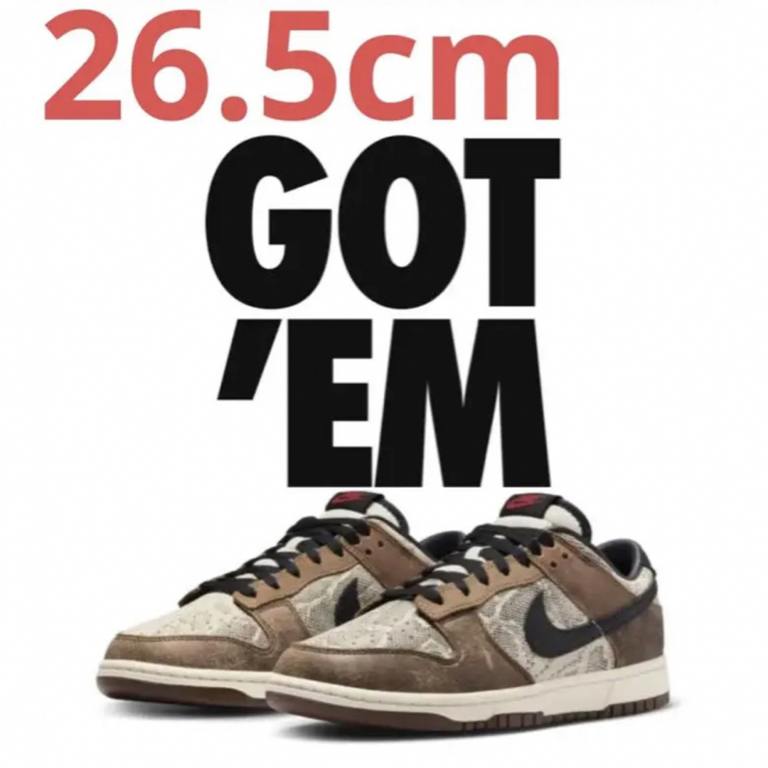 NIKE DUNK LOW Head 2 Head CO.JP 26.5cm