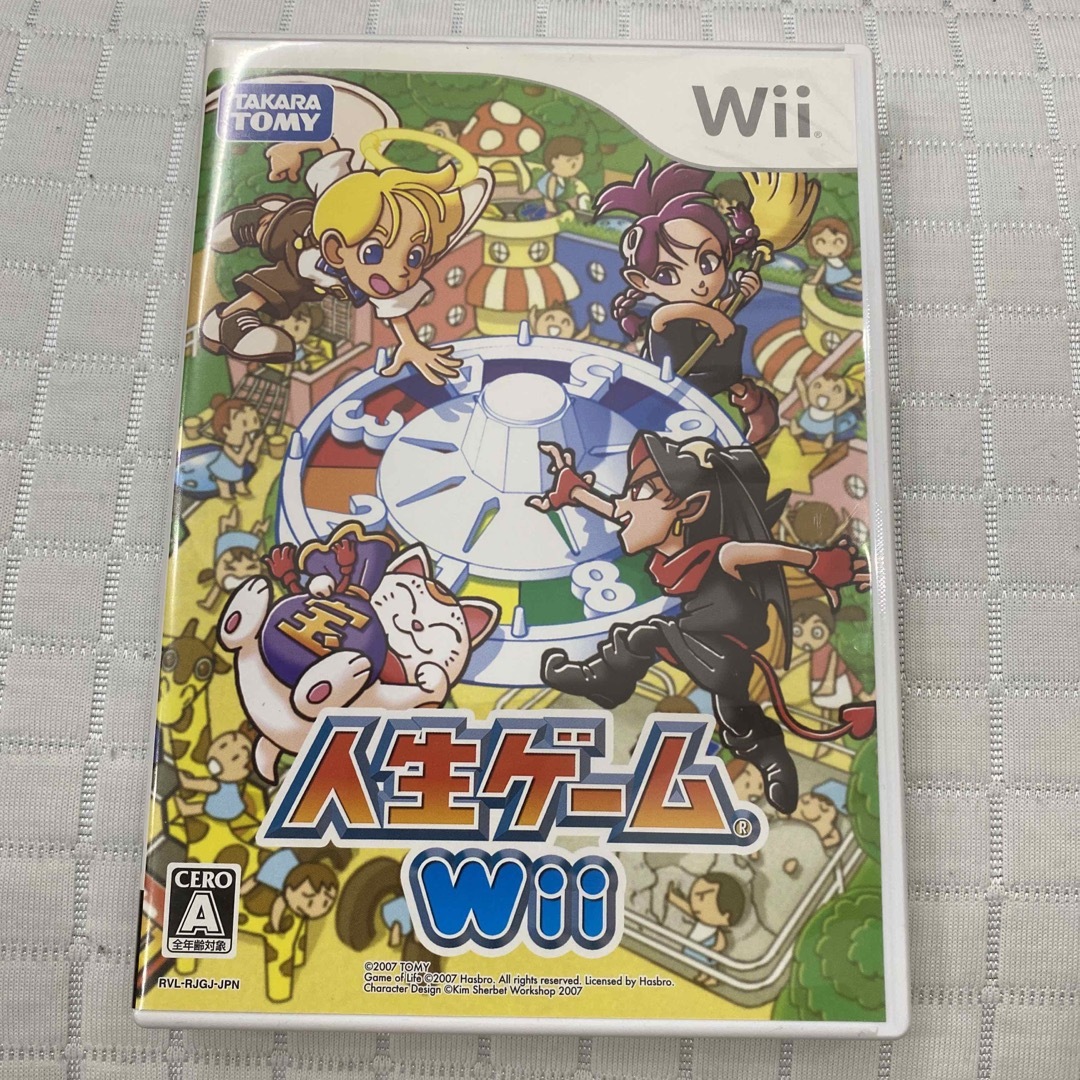 Wii(ウィー)の値下げ中　人生ゲームWii Wii エンタメ/ホビーのゲームソフト/ゲーム機本体(家庭用ゲームソフト)の商品写真