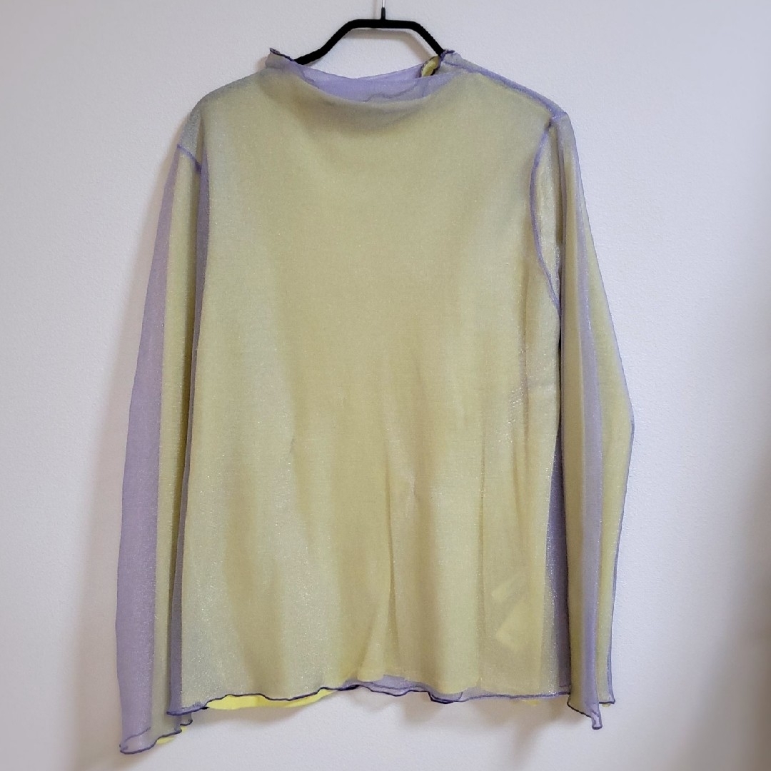 Ameri VINTAGE(アメリヴィンテージ)の【hisho様専用】Ameri　SIMPLE DOUBLE COLOR TOP レディースのトップス(タンクトップ)の商品写真