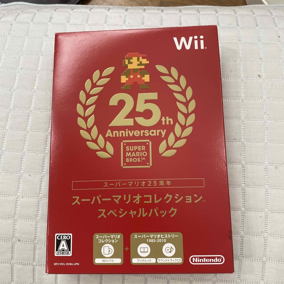 Wii(ウィー)のスーパーマリオコレクション スペシャルパック Wii エンタメ/ホビーのゲームソフト/ゲーム機本体(家庭用ゲームソフト)の商品写真