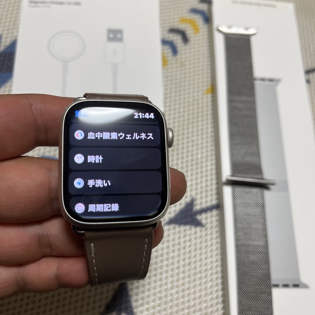 Apple Watch - Apple Watch 7 GPS+Cellular 45mm 本体の通販 by