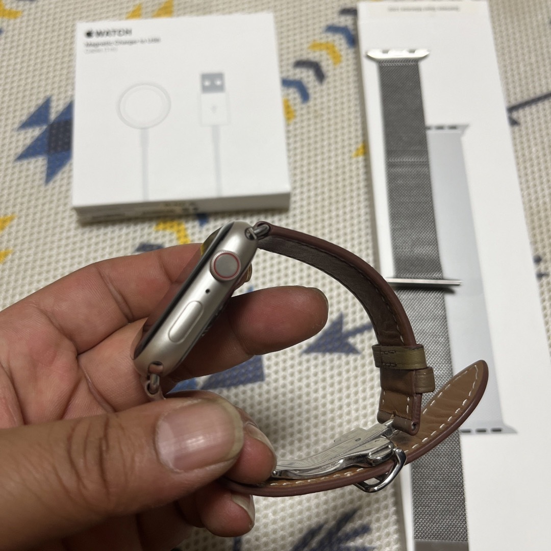 Apple Watch - Apple Watch 7 GPS+Cellular 45mm 本体の通販 by