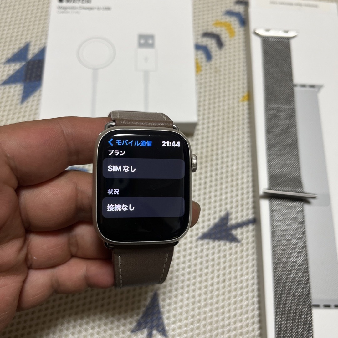 Apple Watch 7 GPS+Cellular 45mm 本体